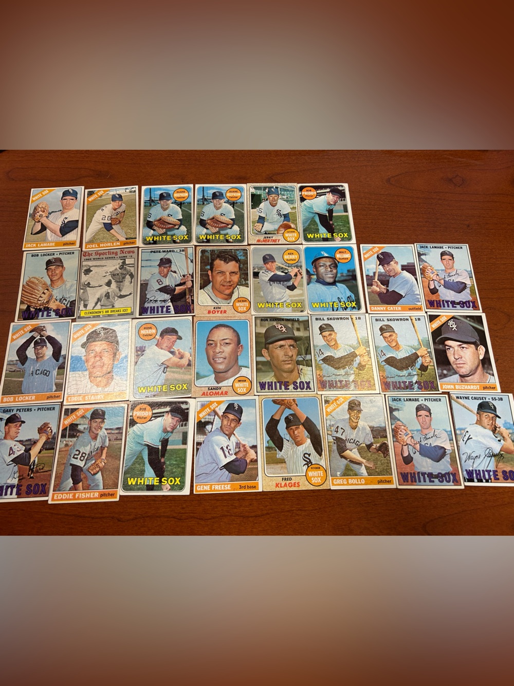Topps Major League 1960’s Baseball Cards (30 Cards)
